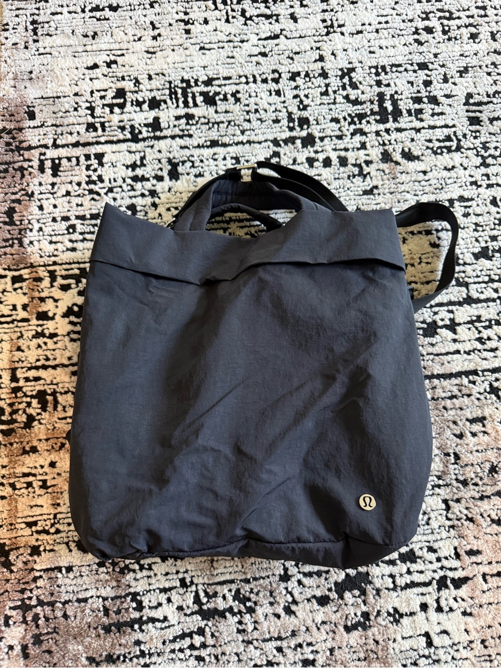 Lululemon Black On My Level Tote Bag